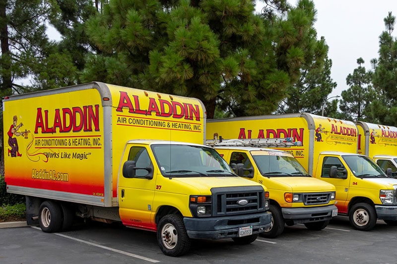 Aladdin Trucks.