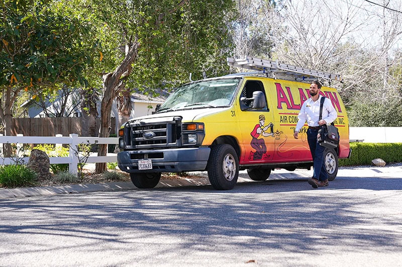 Why Are They Called Ductless Mini Splits? The company van.