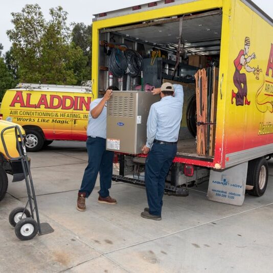 Aladdin Gas Furnace 1